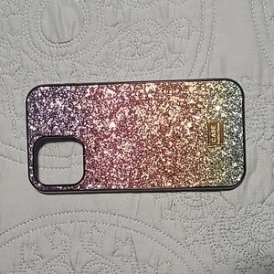 Rainbow glitter phone case